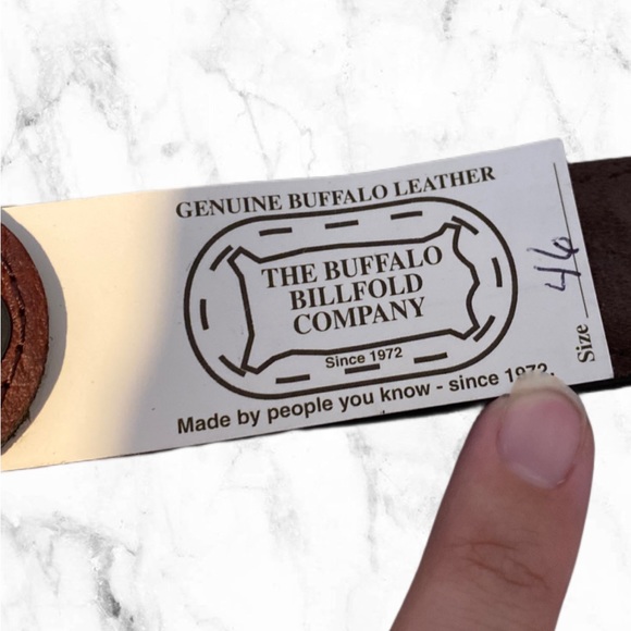 The Buffalo Billfold company Genuine Buffalo Leather size 46 - Picture 2 of 3